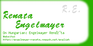 renata engelmayer business card